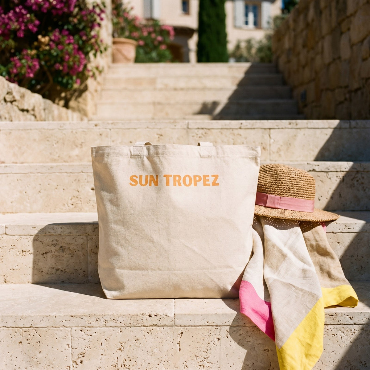 Sun Tropez Shopper Creme