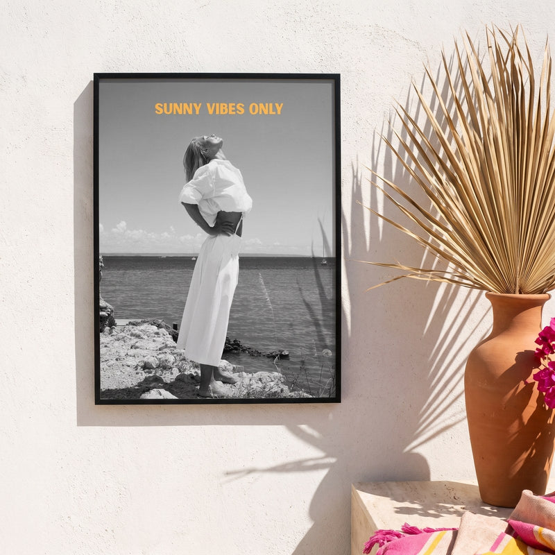 Sunny Vibes Only Poster
